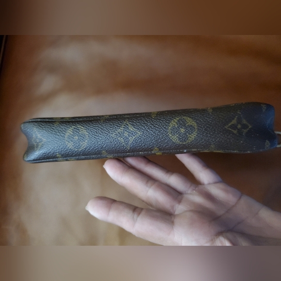 Louis Vuitton Authentic Pochette old style No Leather Strap Vintage 2000 Used - Picture 8 of 12